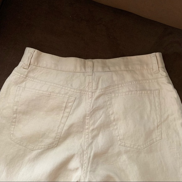 Ralph Lauren 100 percent linen five-pocket pant Size 8P - Picture 3 of 6